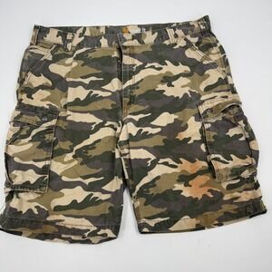 Carhartt Relaxed Fit Camo Cargo Shorts Men's Size 42